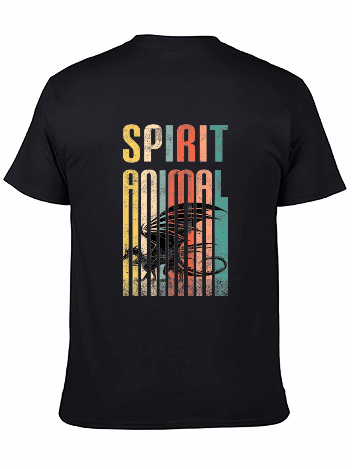 Dragon Spirit Animal Retro Graphic Tee