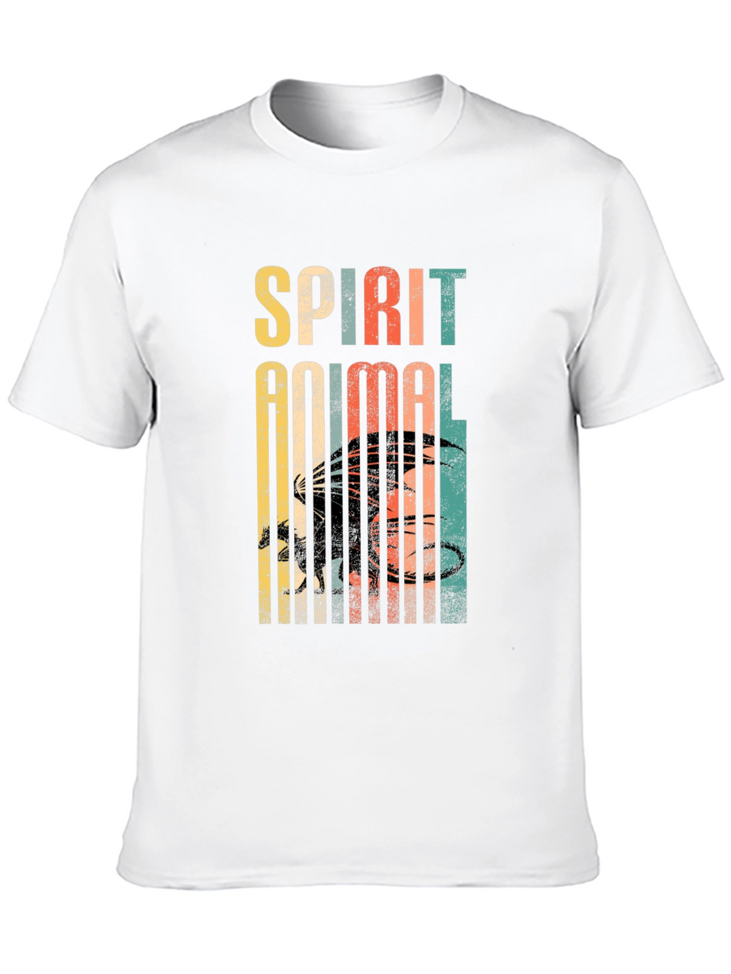 Dragon Spirit Animal Retro Graphic Tee