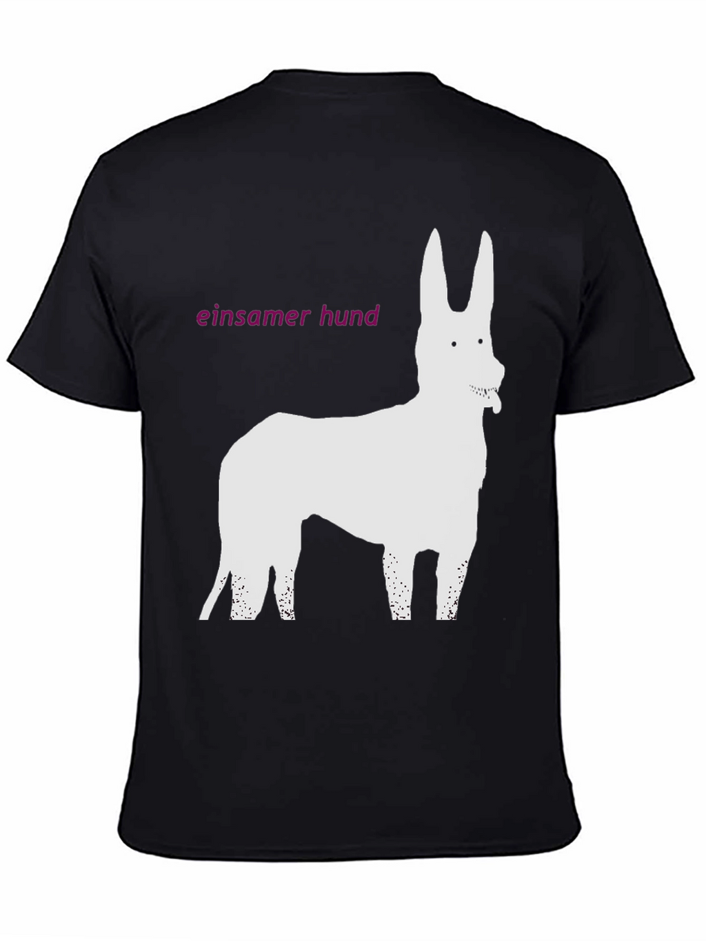 Einsamer Hund Graphic Tee