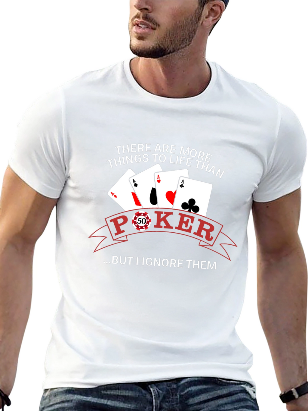Poker Life Black T-Shirt