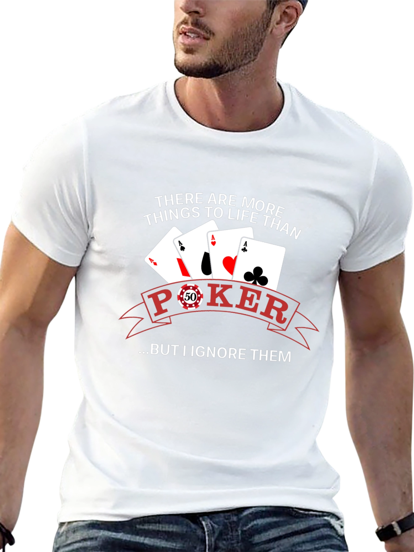 Poker Life Black T-Shirt