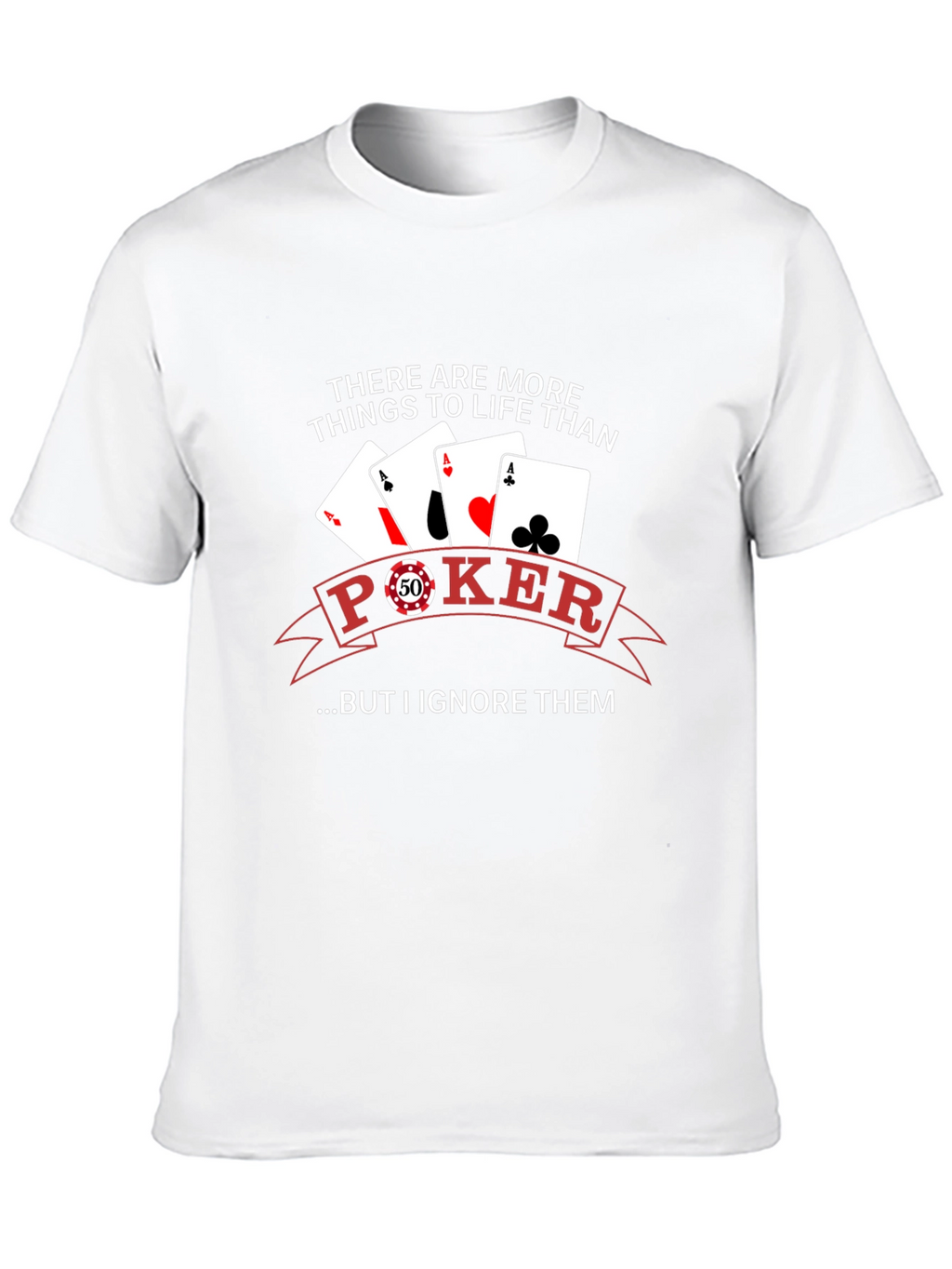 Poker Life Black T-Shirt