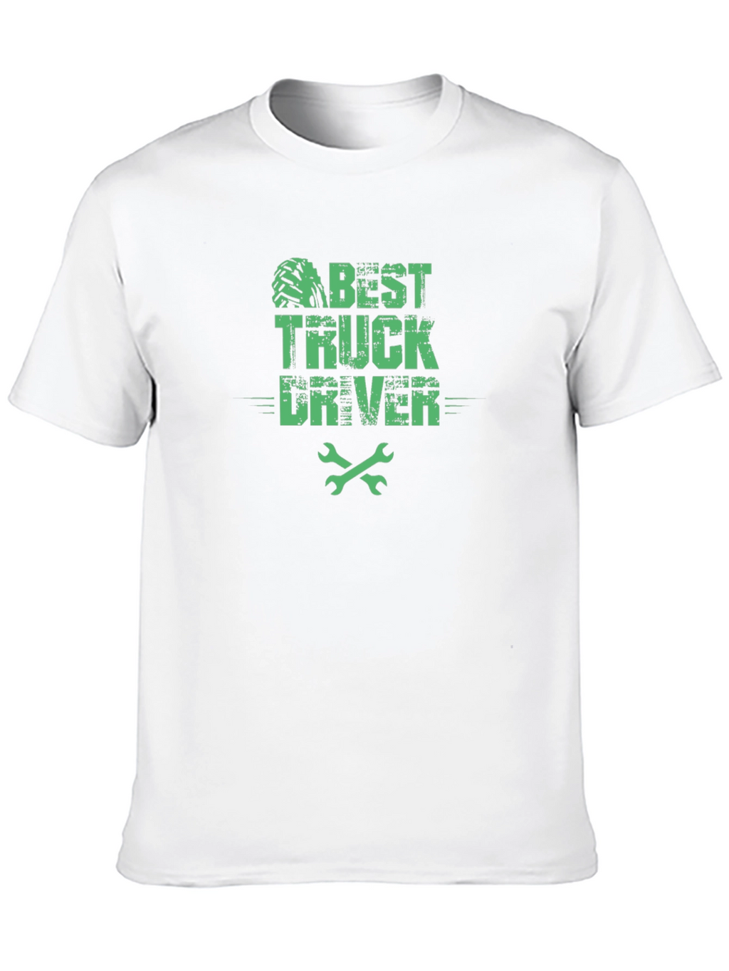 Best Truck Driver Graphic Tee - Black Cotton T-Shirt
