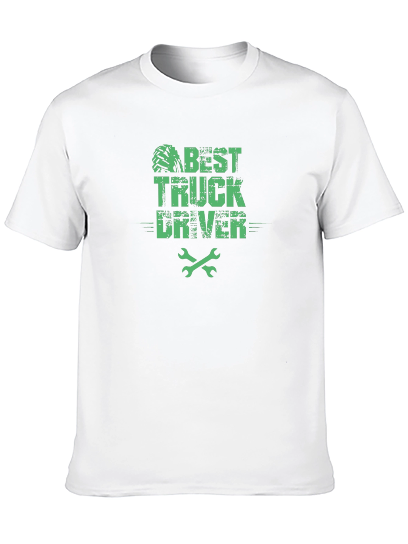 Best Truck Driver Graphic Tee - Black Cotton T-Shirt