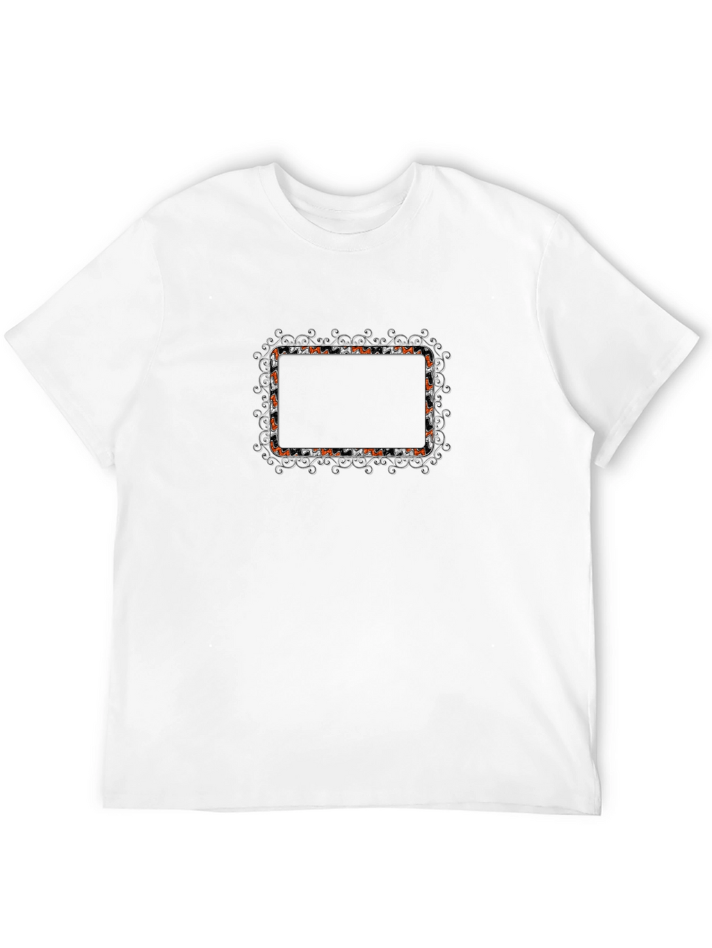 Ornate Frame T-Shirt - Stylish Design