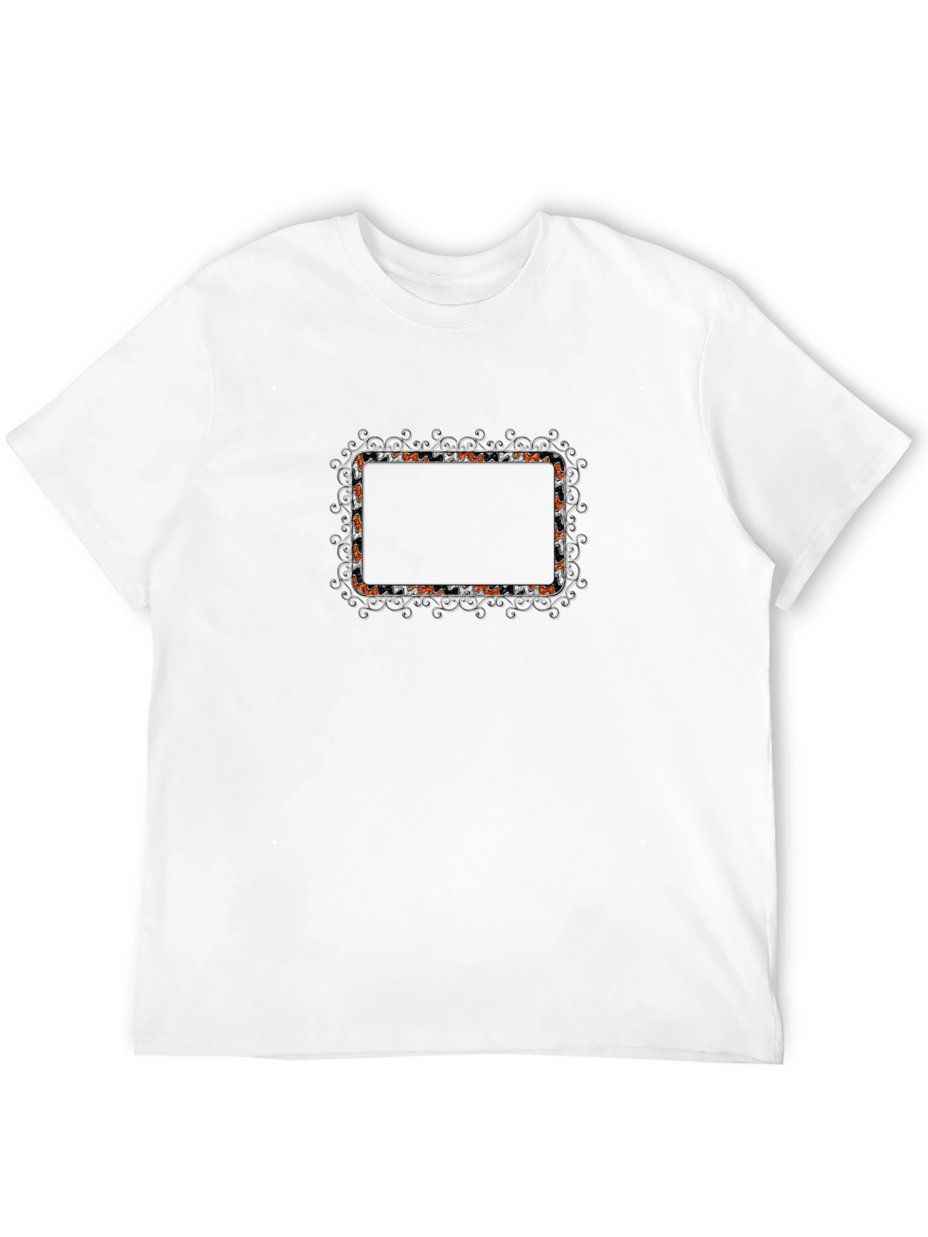 Ornate Frame T-Shirt - Stylish Design