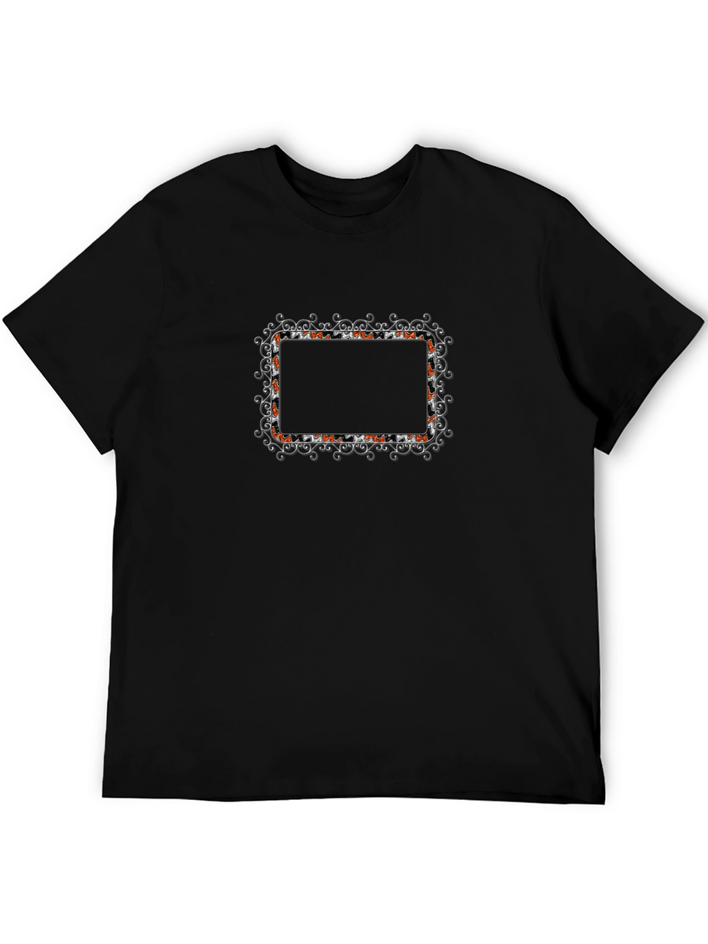 Ornate Frame T-Shirt - Stylish Design