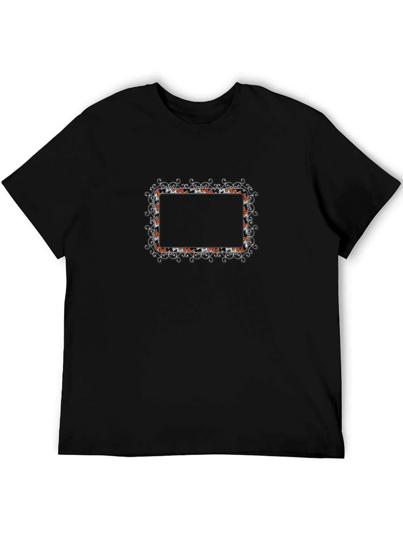 Ornate Frame T-Shirt - Stylish Design