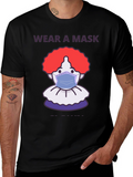 Wear a Mask Clown T-Shirt