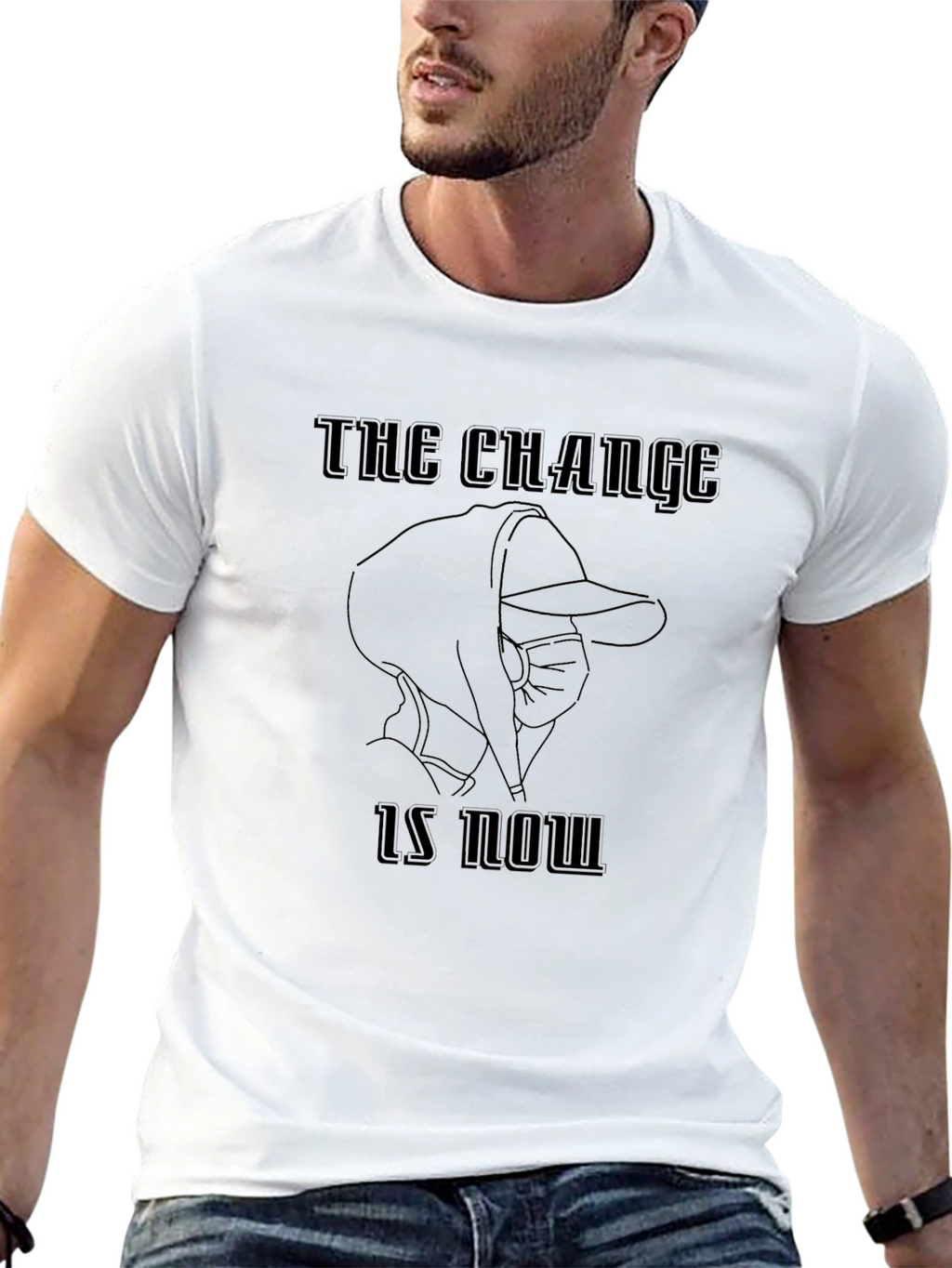 The Change Is Now Graphic Tee