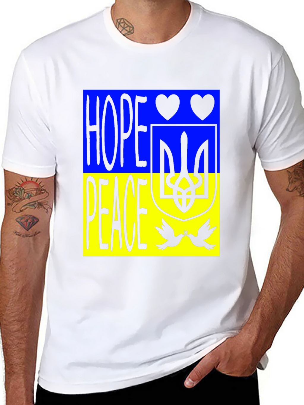 Ukraine Hope Peace T-Shirt