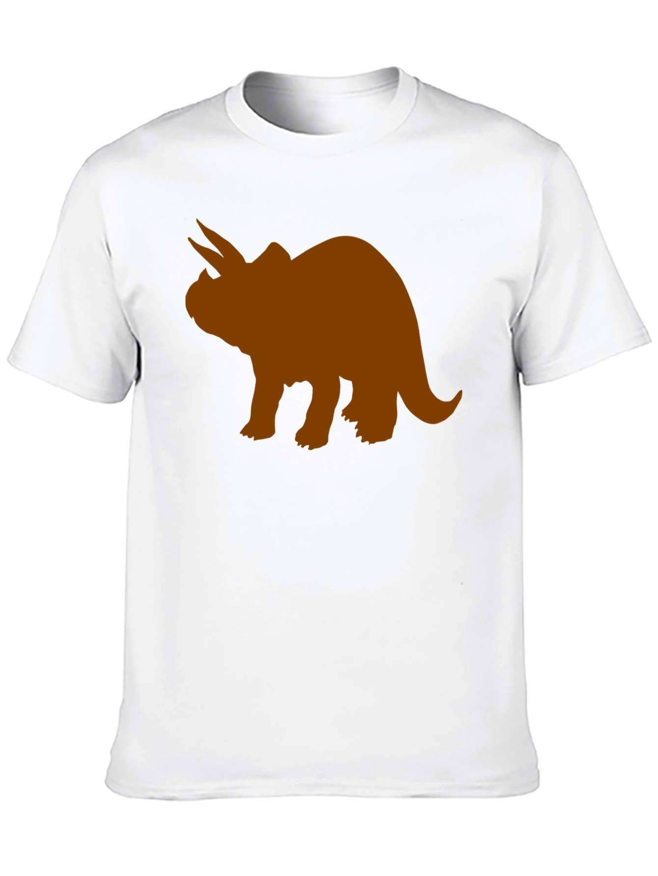Triceratops Graphic Tee - Black