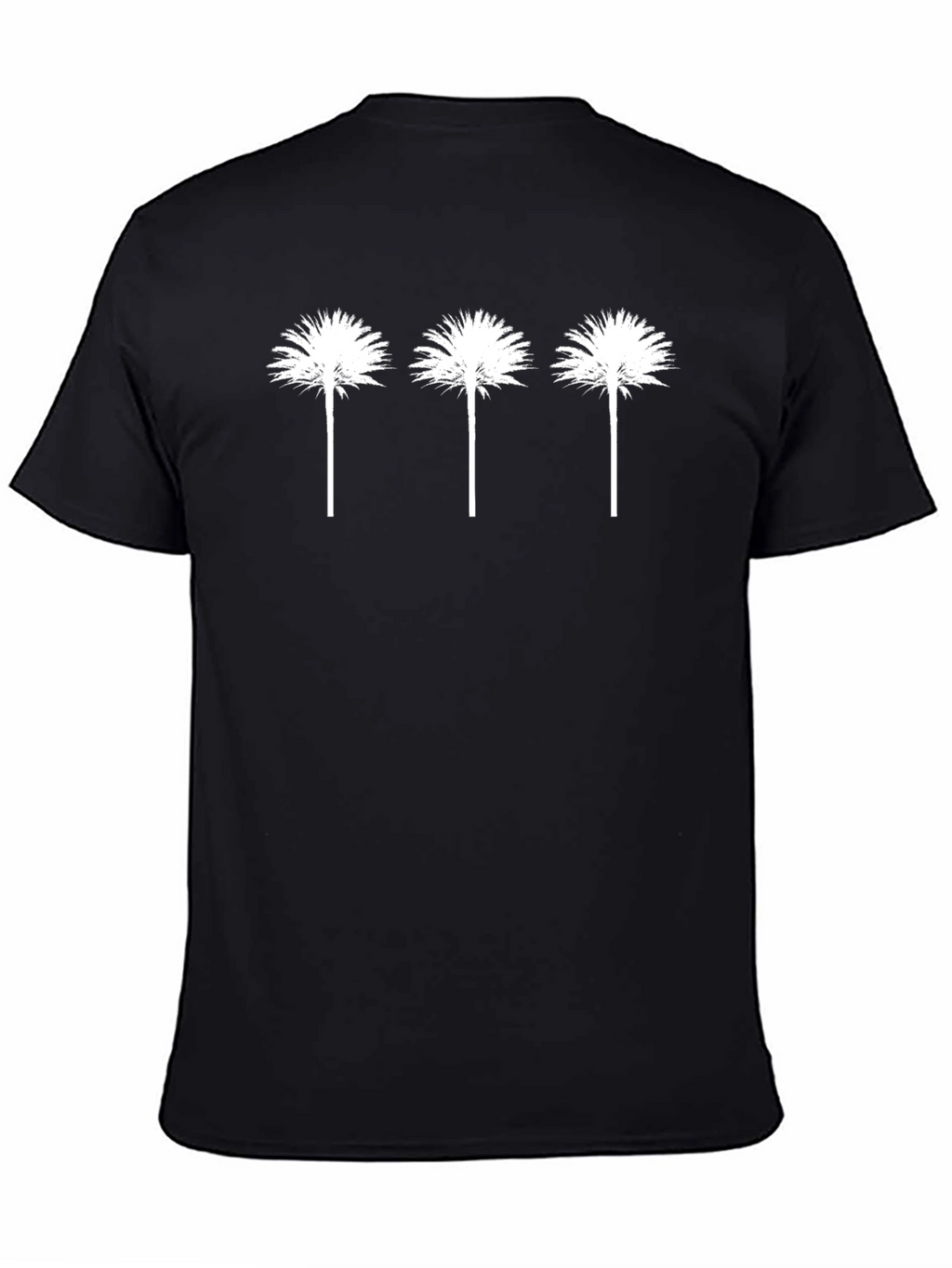 Palm Tree Black T-Shirt