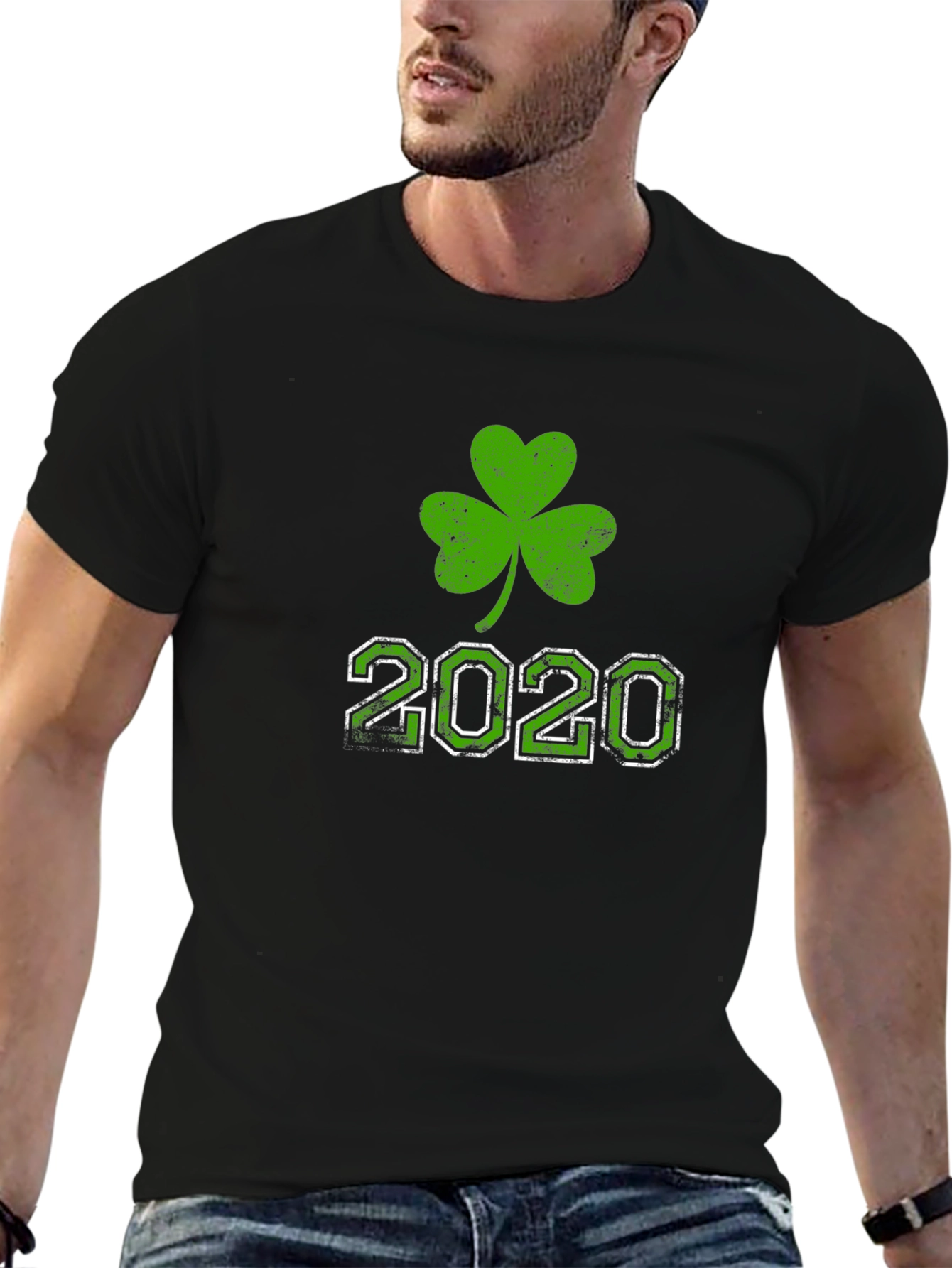 St. Patricks Day 2020 Shamrock Graphic Tee