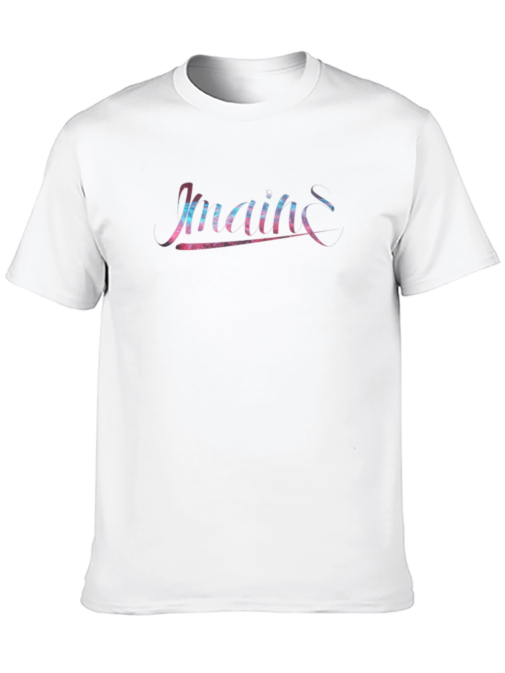 Maine Script Graphic Black T-Shirt