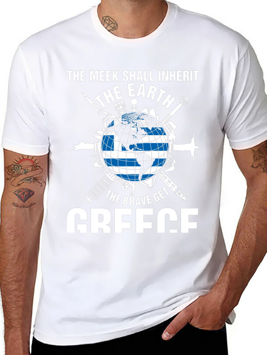 Greece Earth T-Shirt