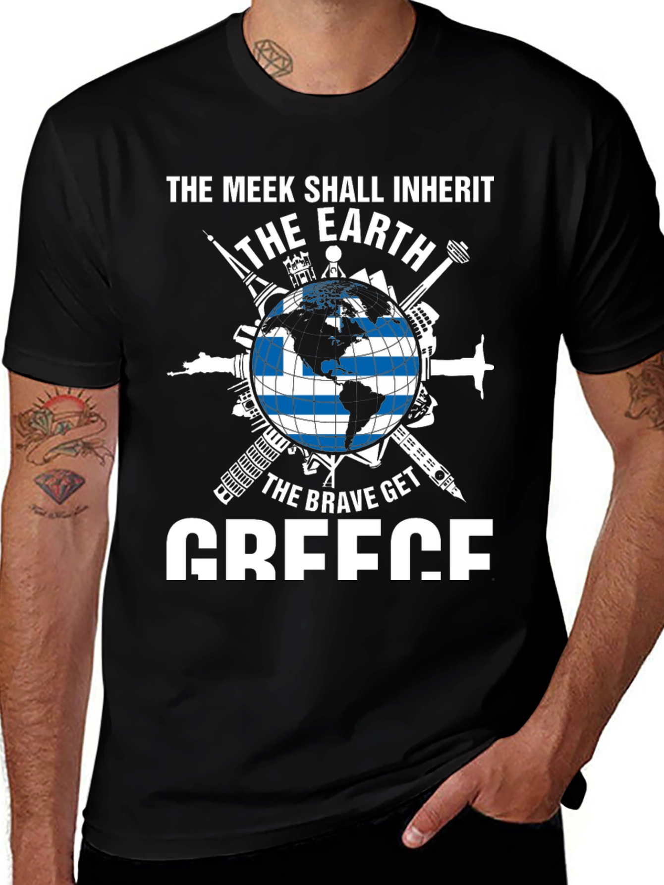 Greece Earth T-Shirt