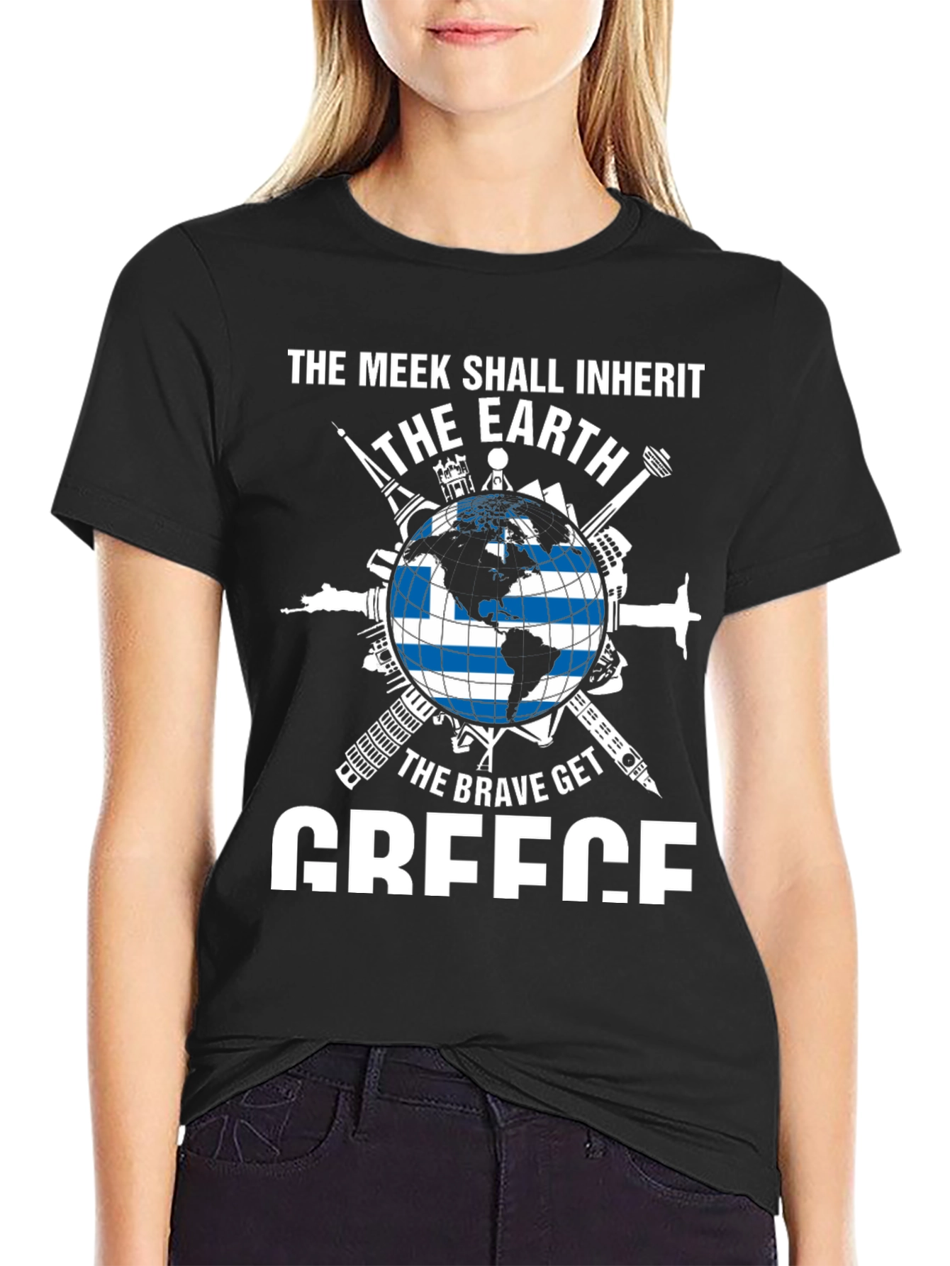 Greece Earth T-Shirt