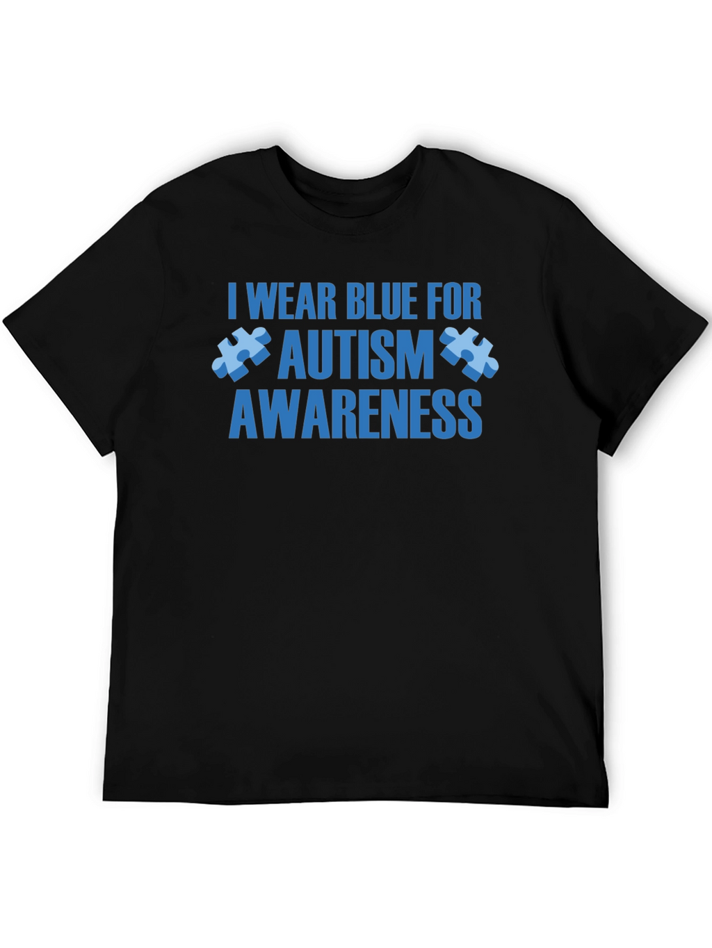 Autism Awareness T-Shirt - I Wear Blue