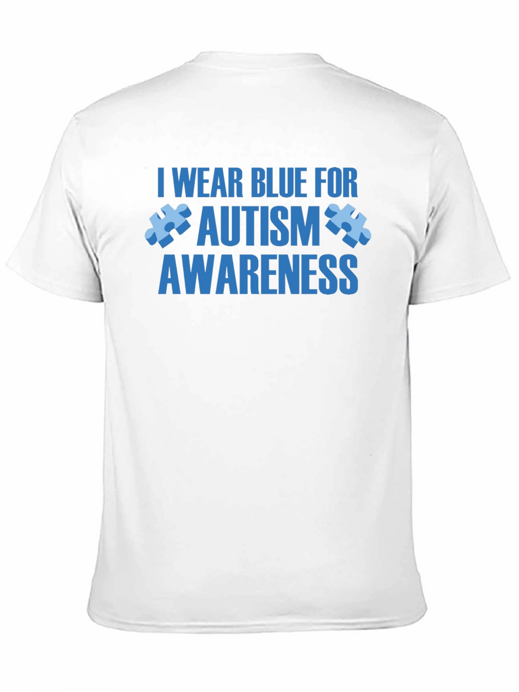 Autism Awareness T-Shirt - I Wear Blue