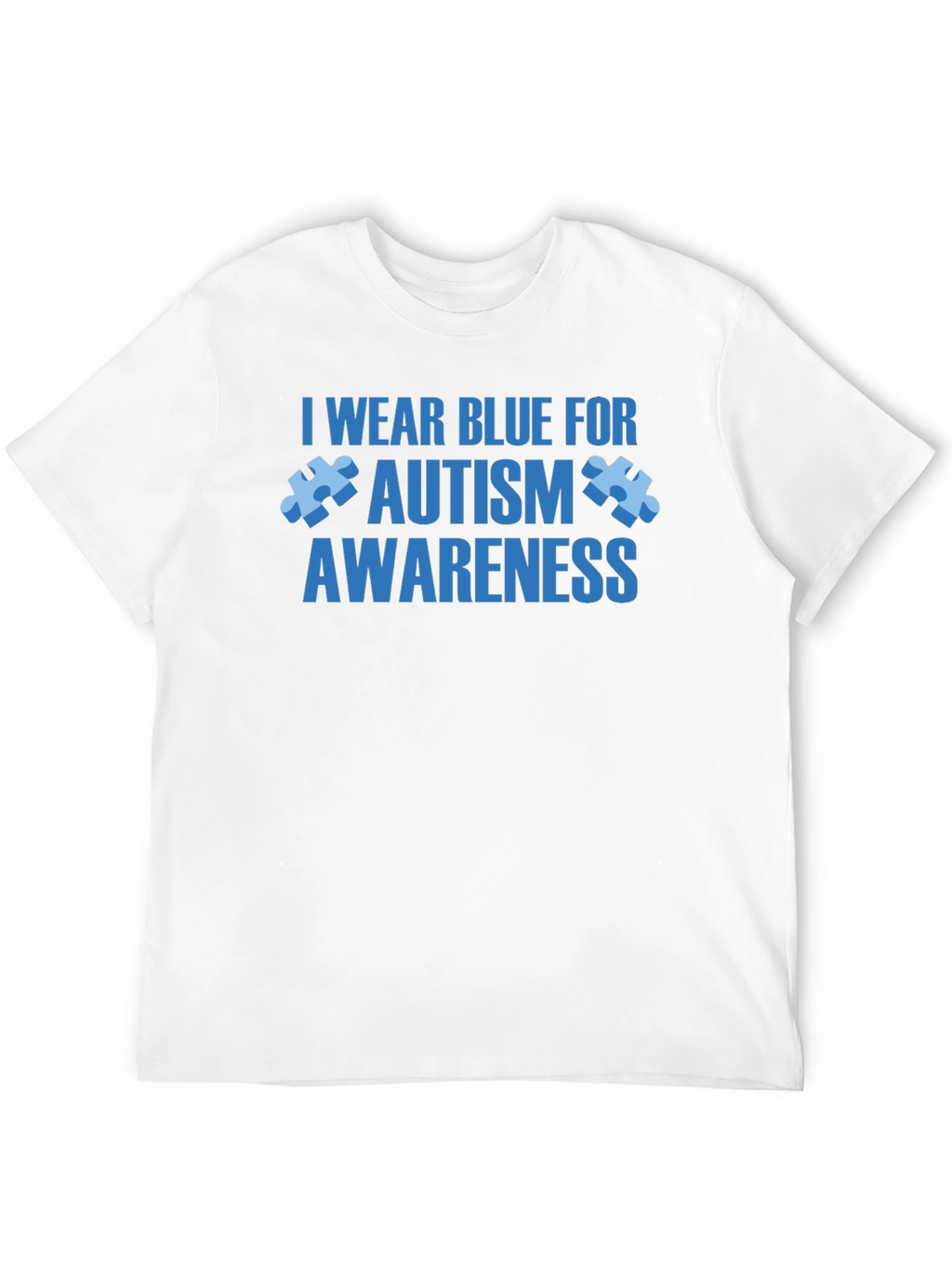 Autism Awareness T-Shirt - I Wear Blue