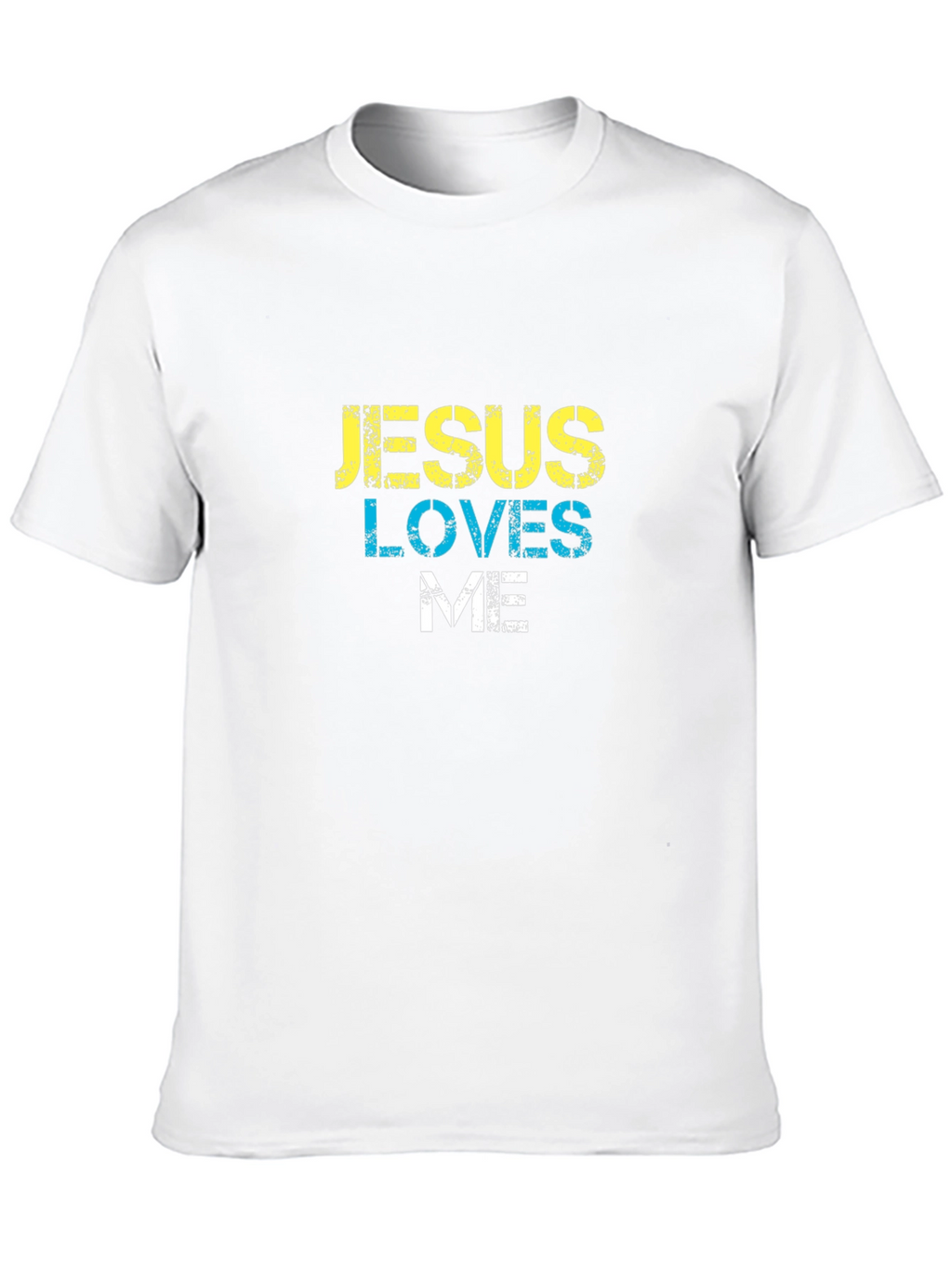 Jesus Loves Me Black T-Shirt