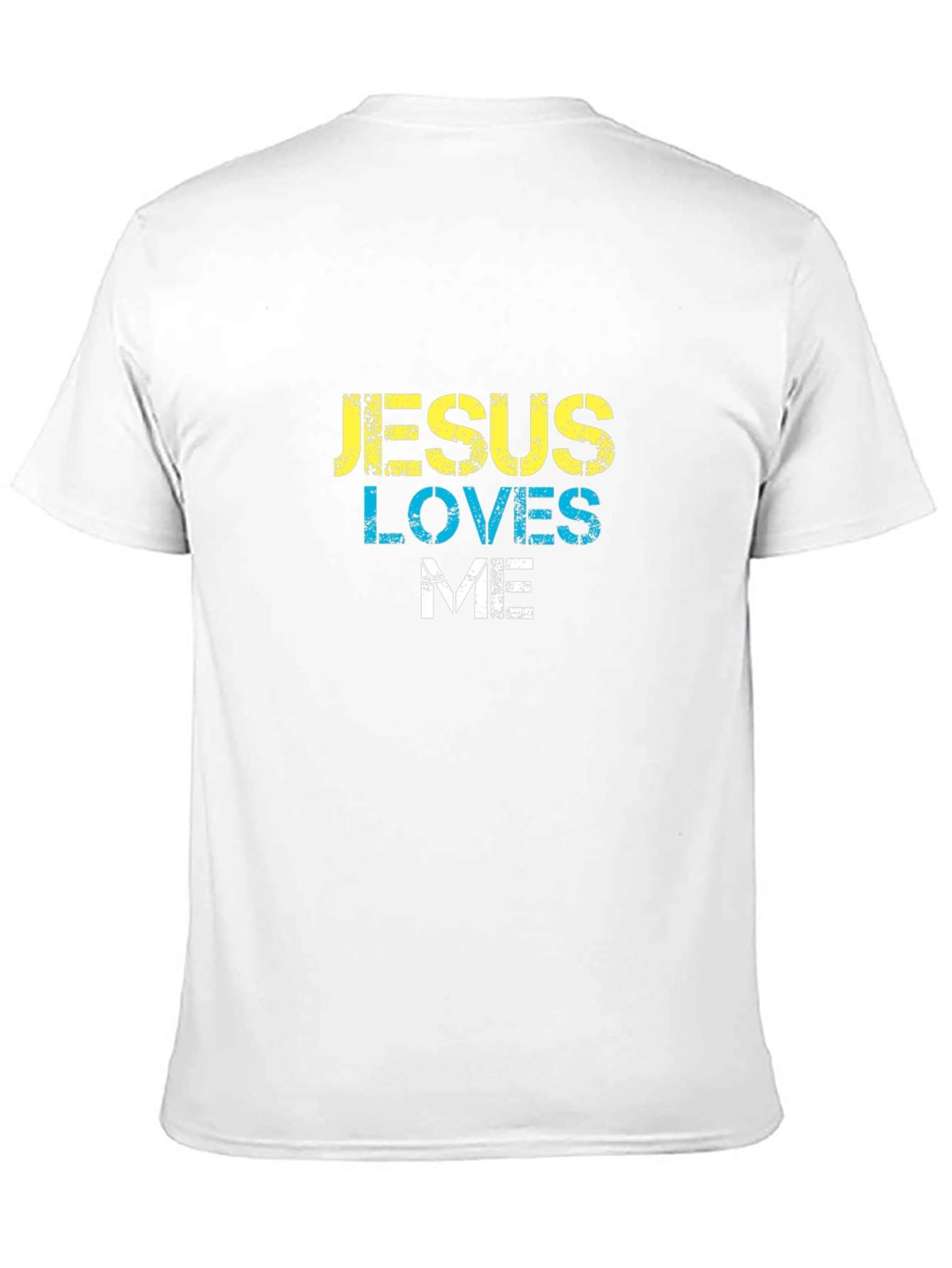 Jesus Loves Me Black T-Shirt