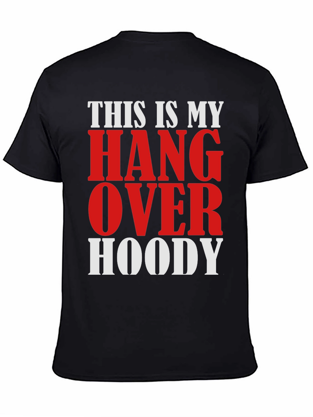 Hangover Hoody Graphic Tee - Funny Mens T-Shirt