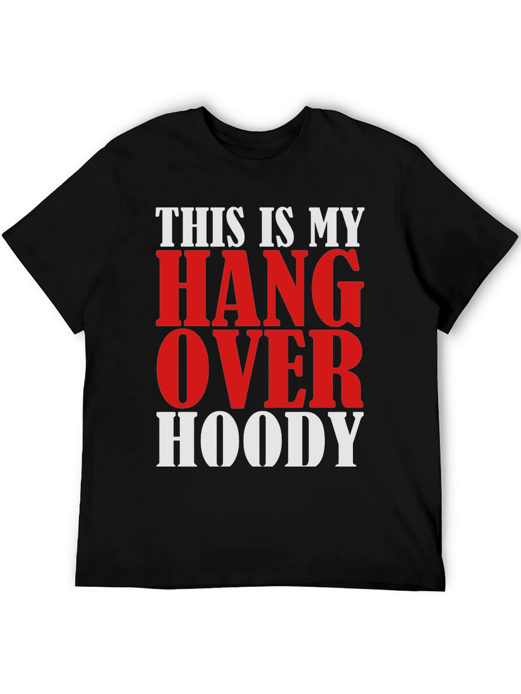 Hangover Hoody Graphic Tee - Funny Mens T-Shirt