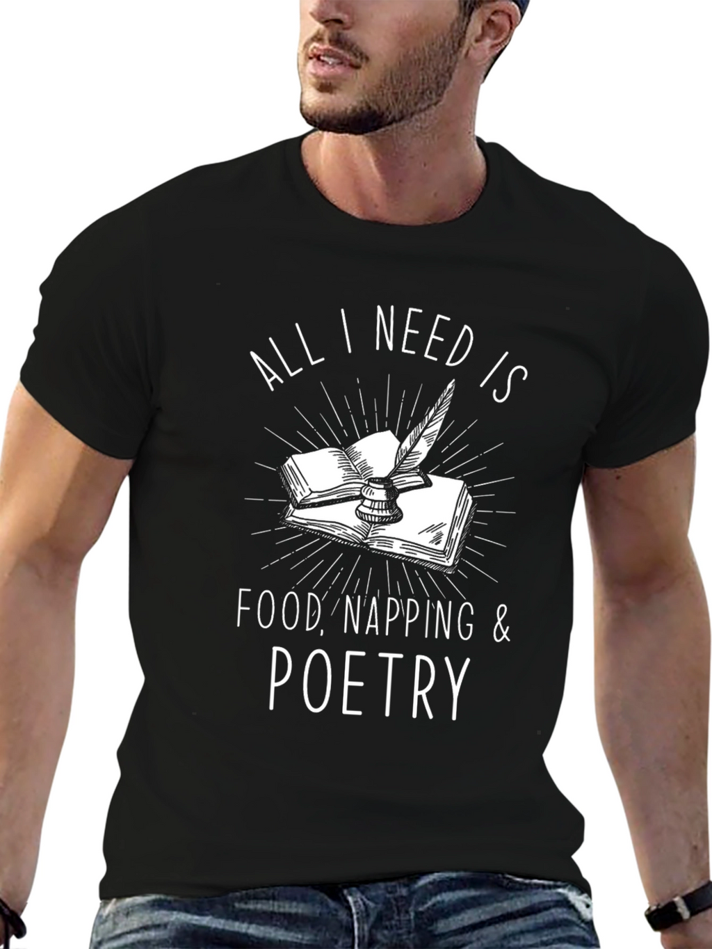 All I Need Is T-Shirt: Food Napping and Poetry