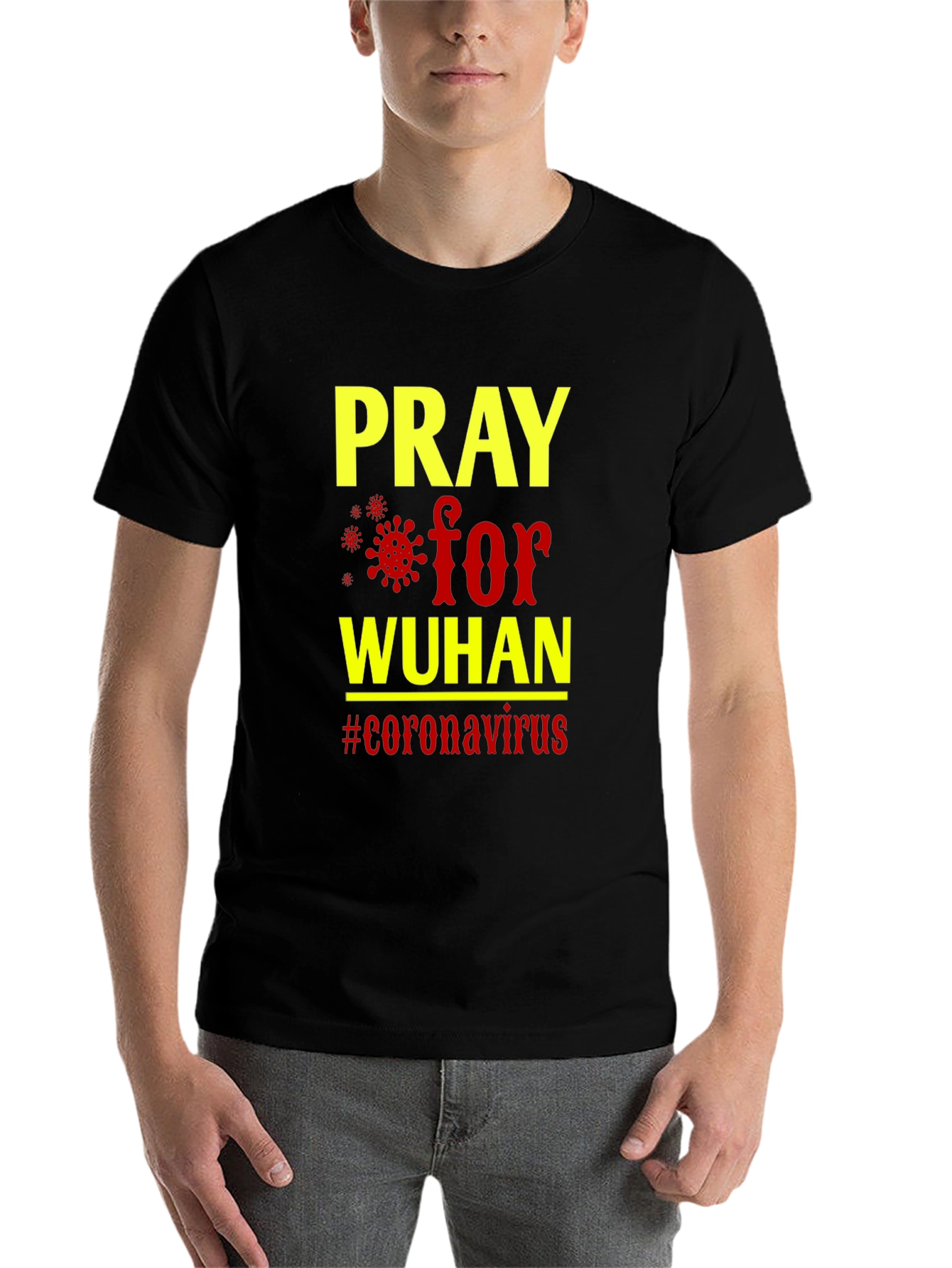 Pray for Wuhan T-Shirt - Coronavirus Awareness Tee