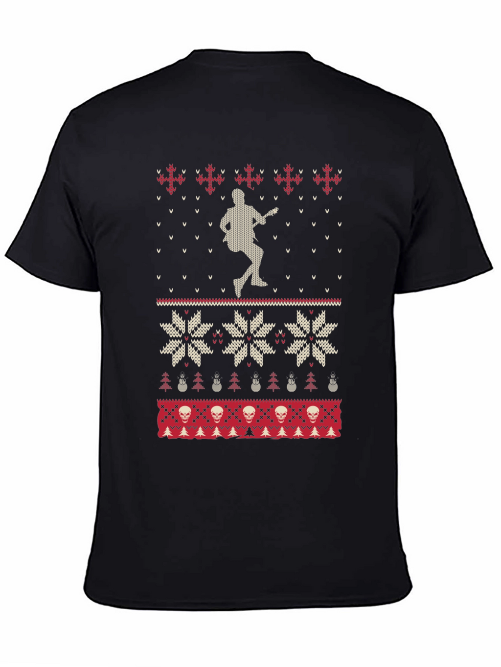 Rocking Ugly Christmas Sweater T-Shirt