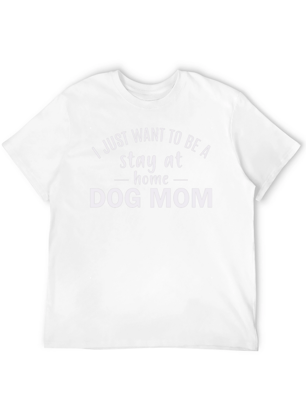 Dog Mom Graphic Tee - Stay-at-Home Comfort