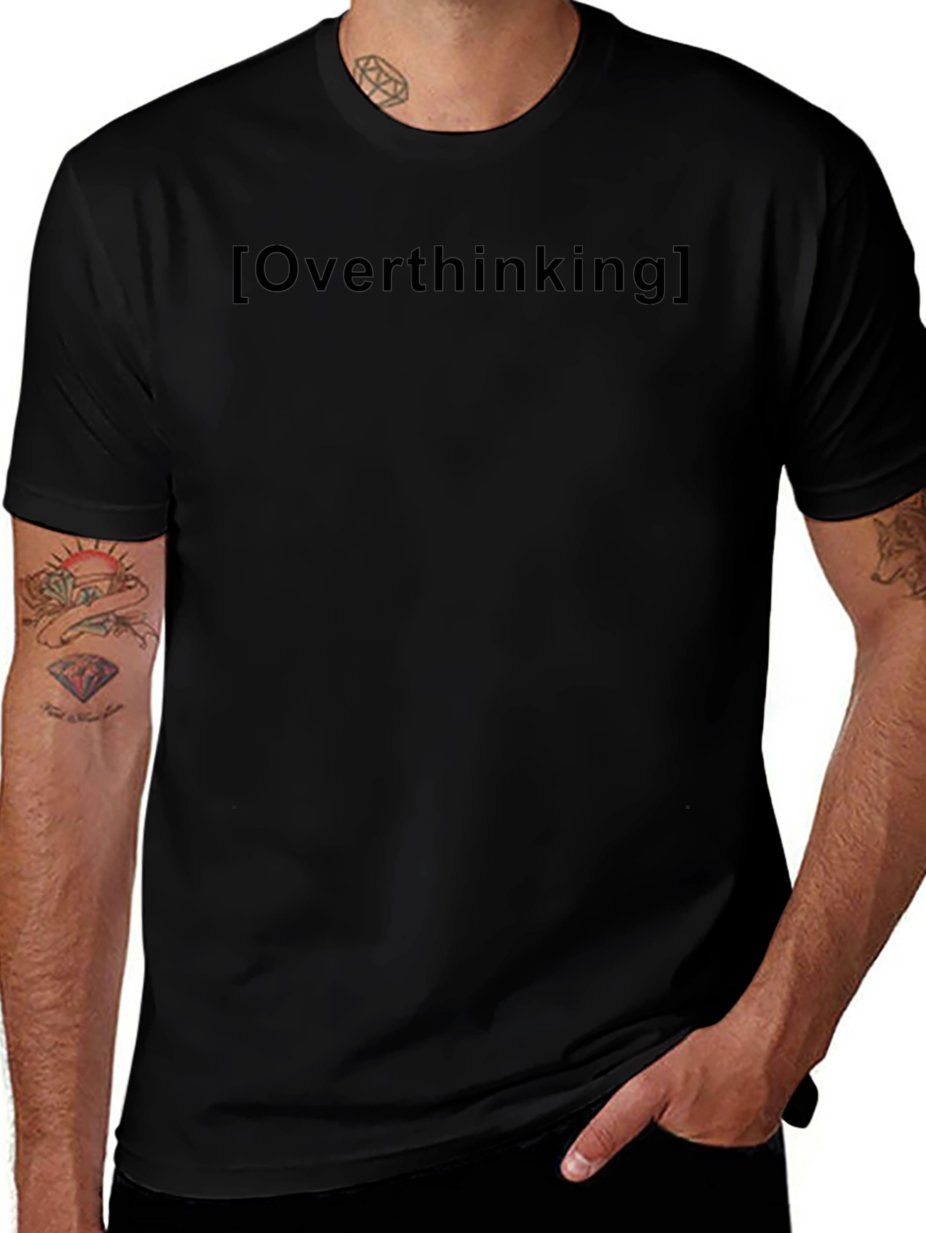 Overthinking T-Shirt - Soft Cotton Tee for Thinkers