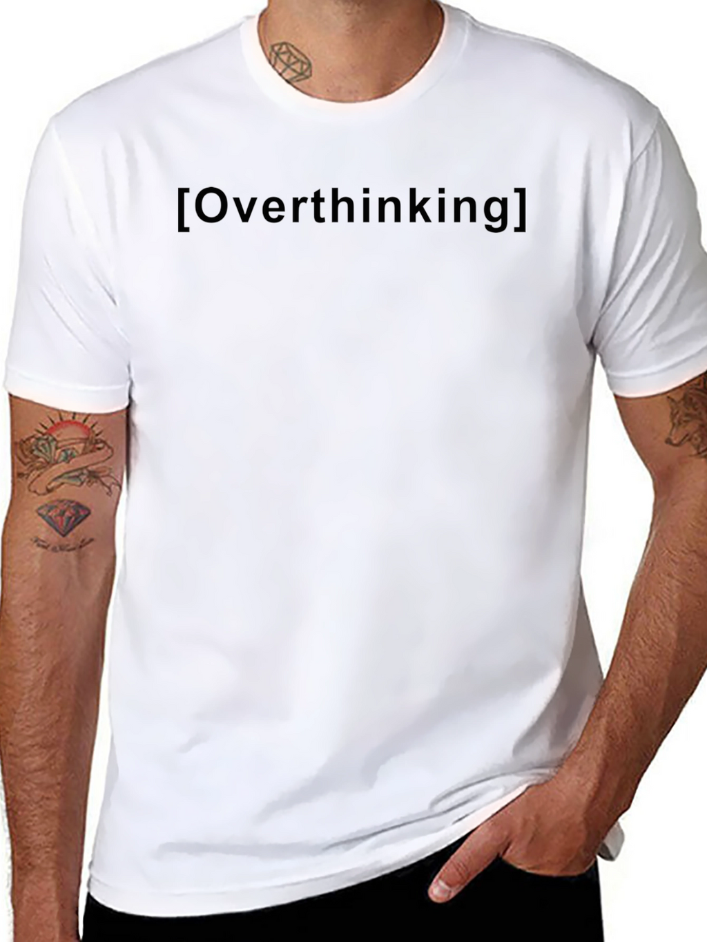Overthinking T-Shirt - Soft Cotton Tee for Thinkers