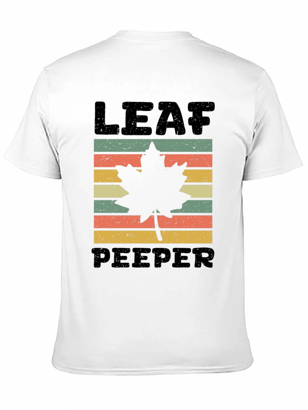 Leaf Peeper Retro T-Shirt - Autumn Lover Tee