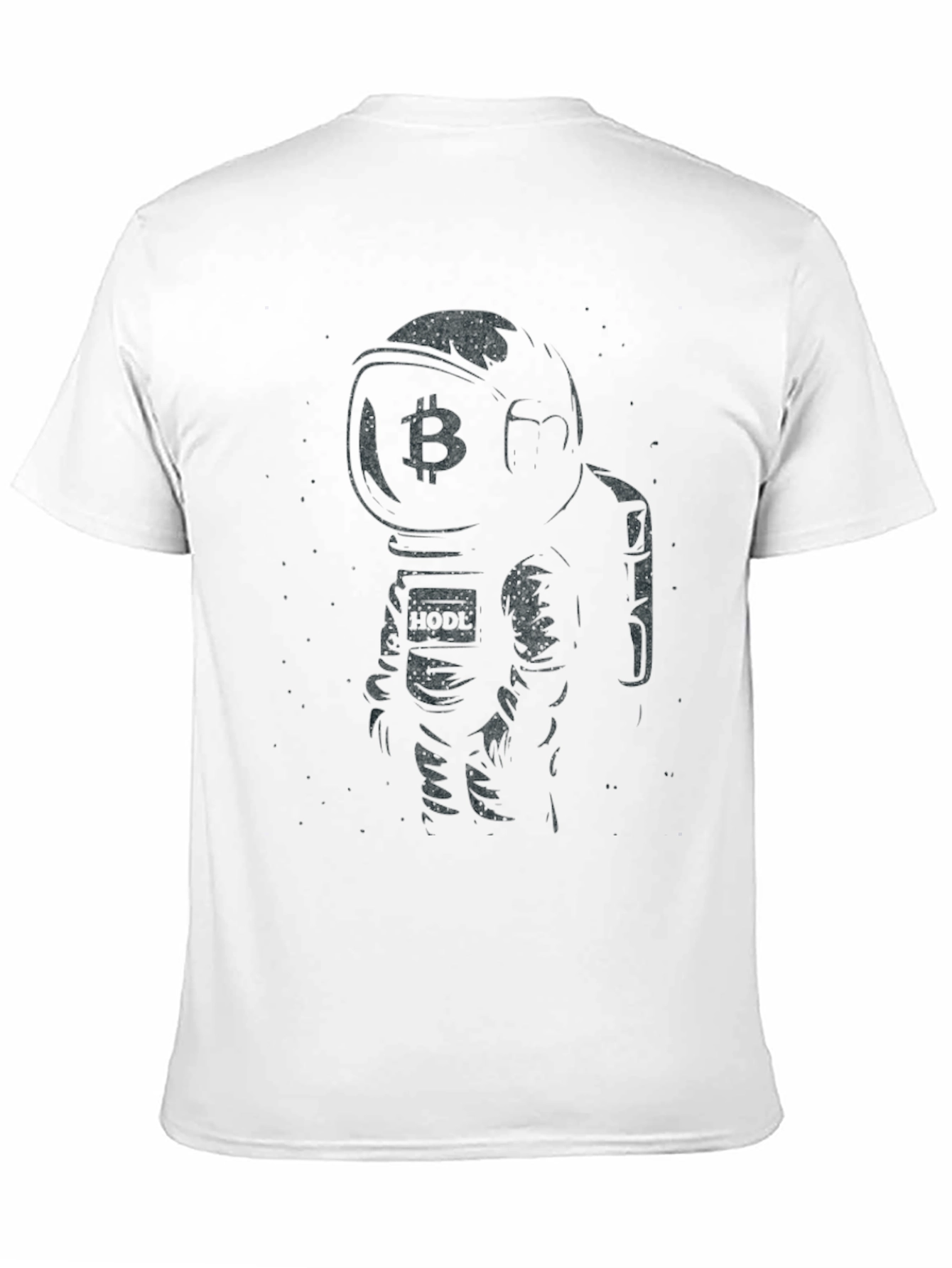 Bitcoin Astronaut Black T-Shirt