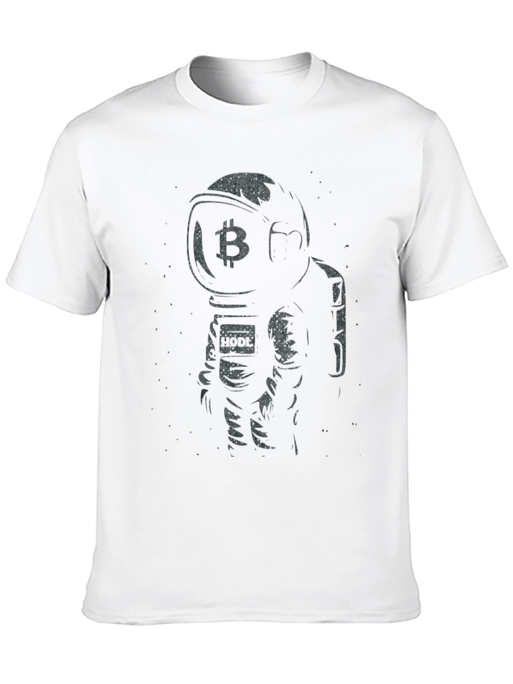 Bitcoin Astronaut Black T-Shirt