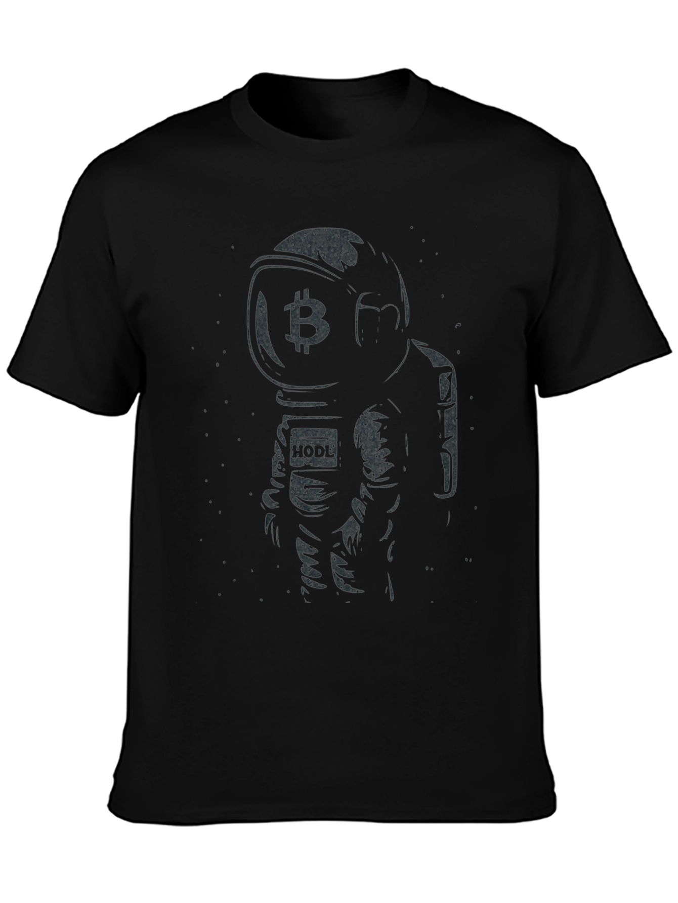 Bitcoin Astronaut Black T-Shirt