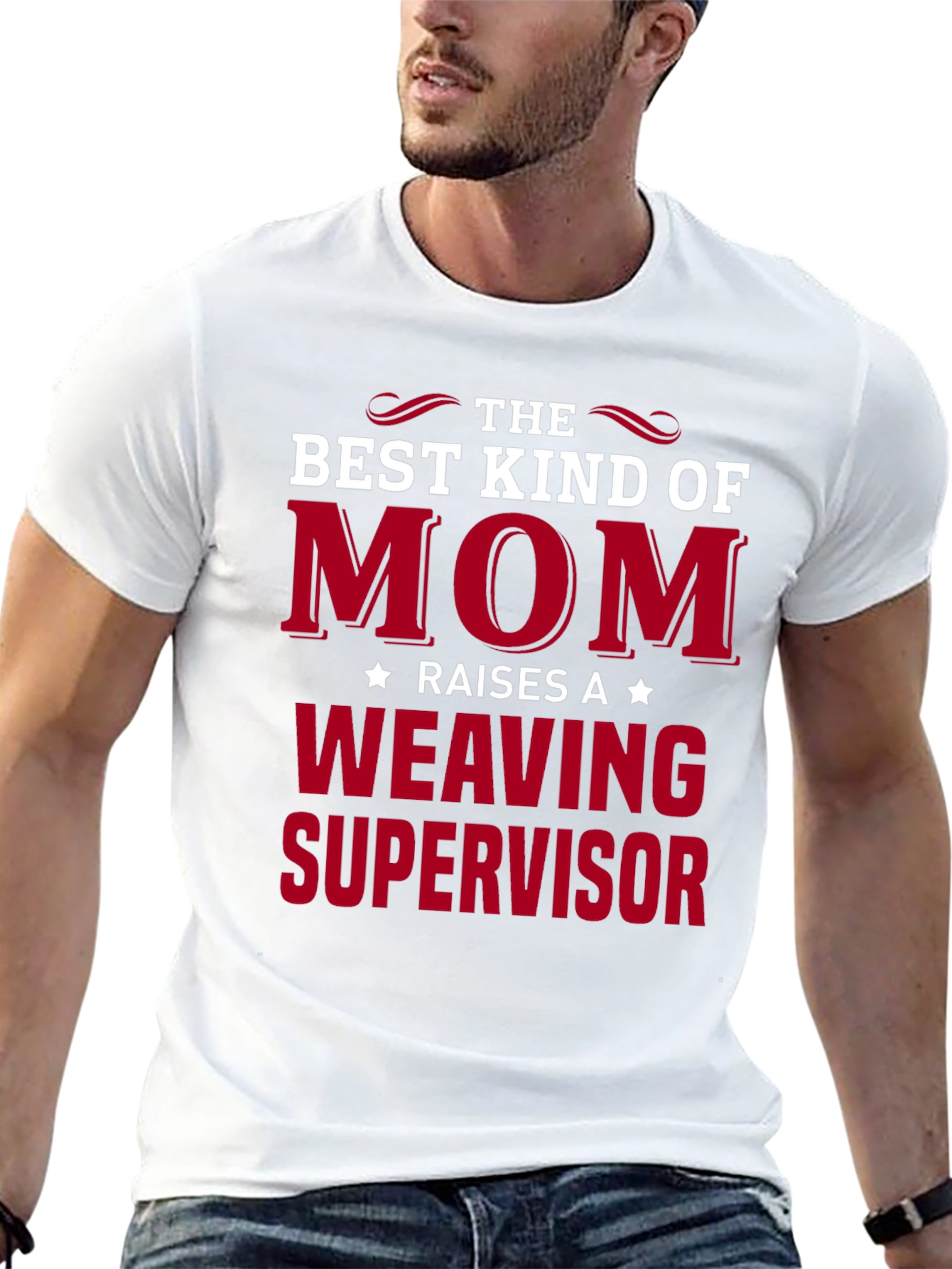 Best Kind of Mom Weaving Supervisor T-Shirt