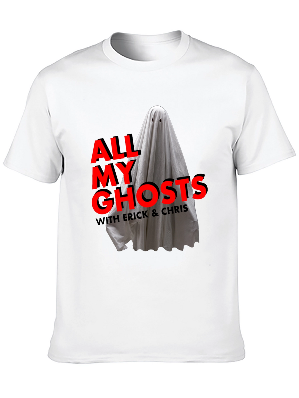 All My Ghosts Podcast Black T-Shirt