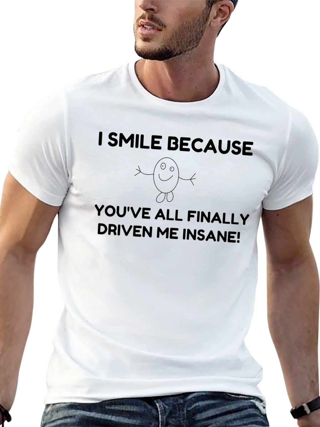 Insane Driven Funny Graphic T-Shirt