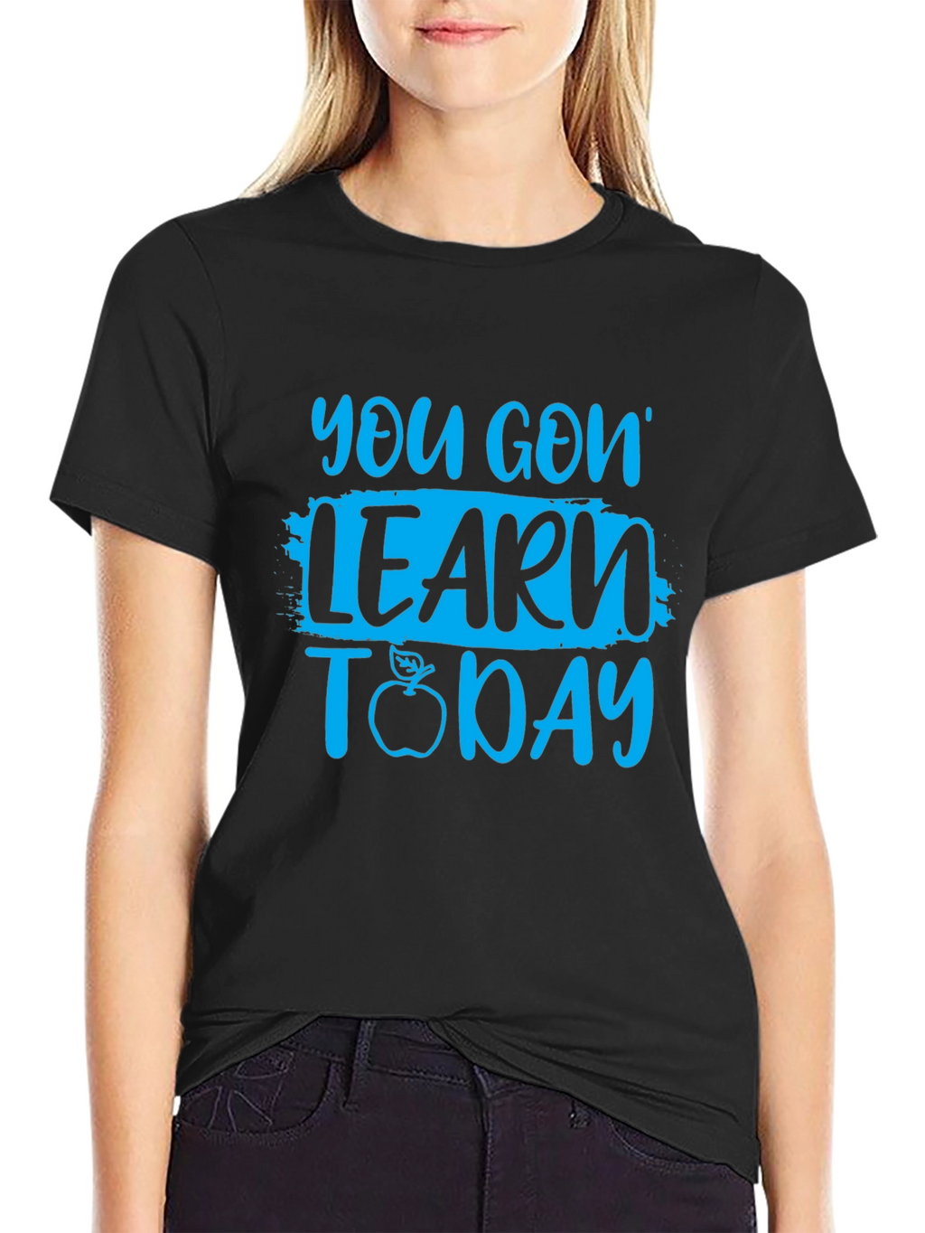 Learn Today Black T-Shirt
