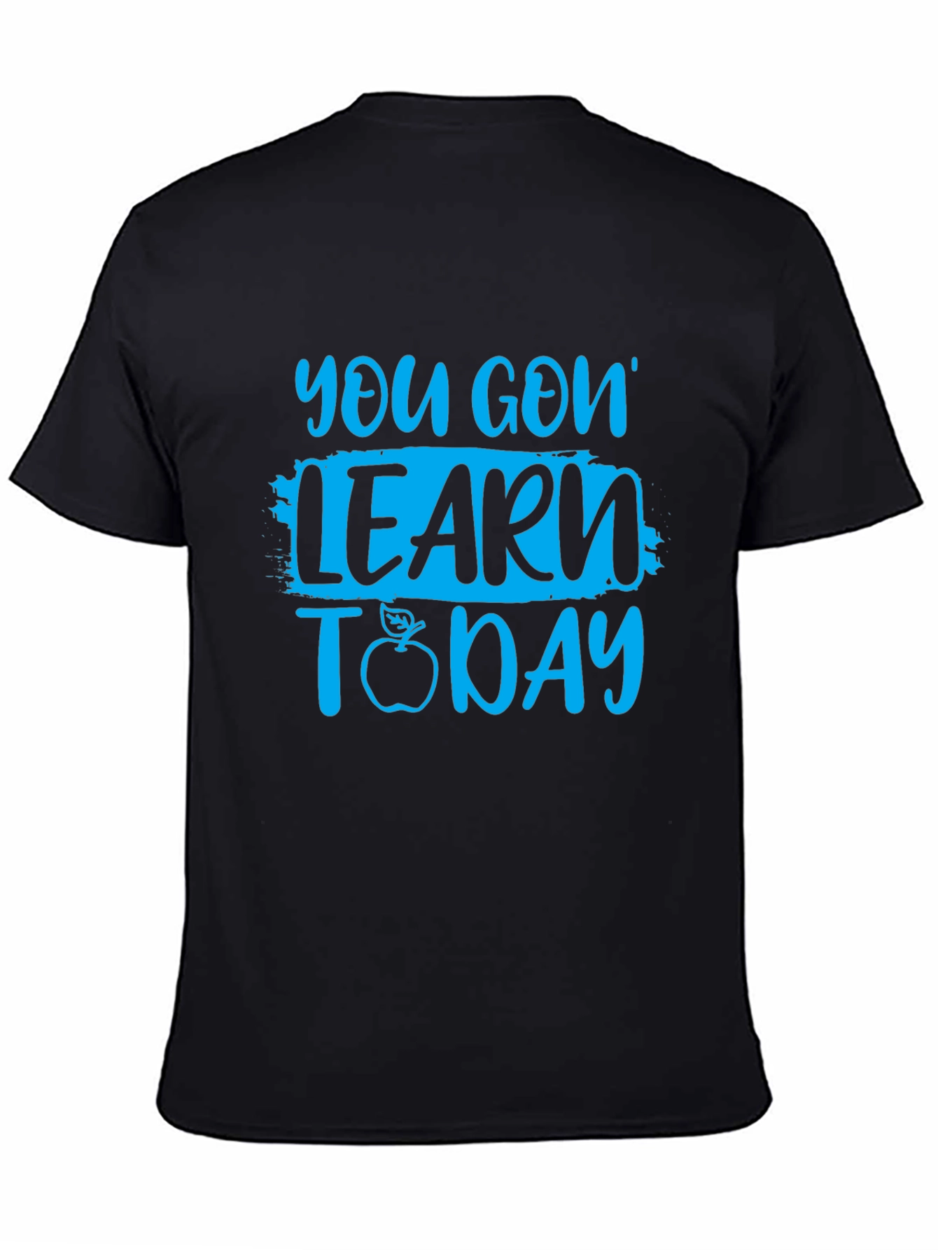 Learn Today Black T-Shirt