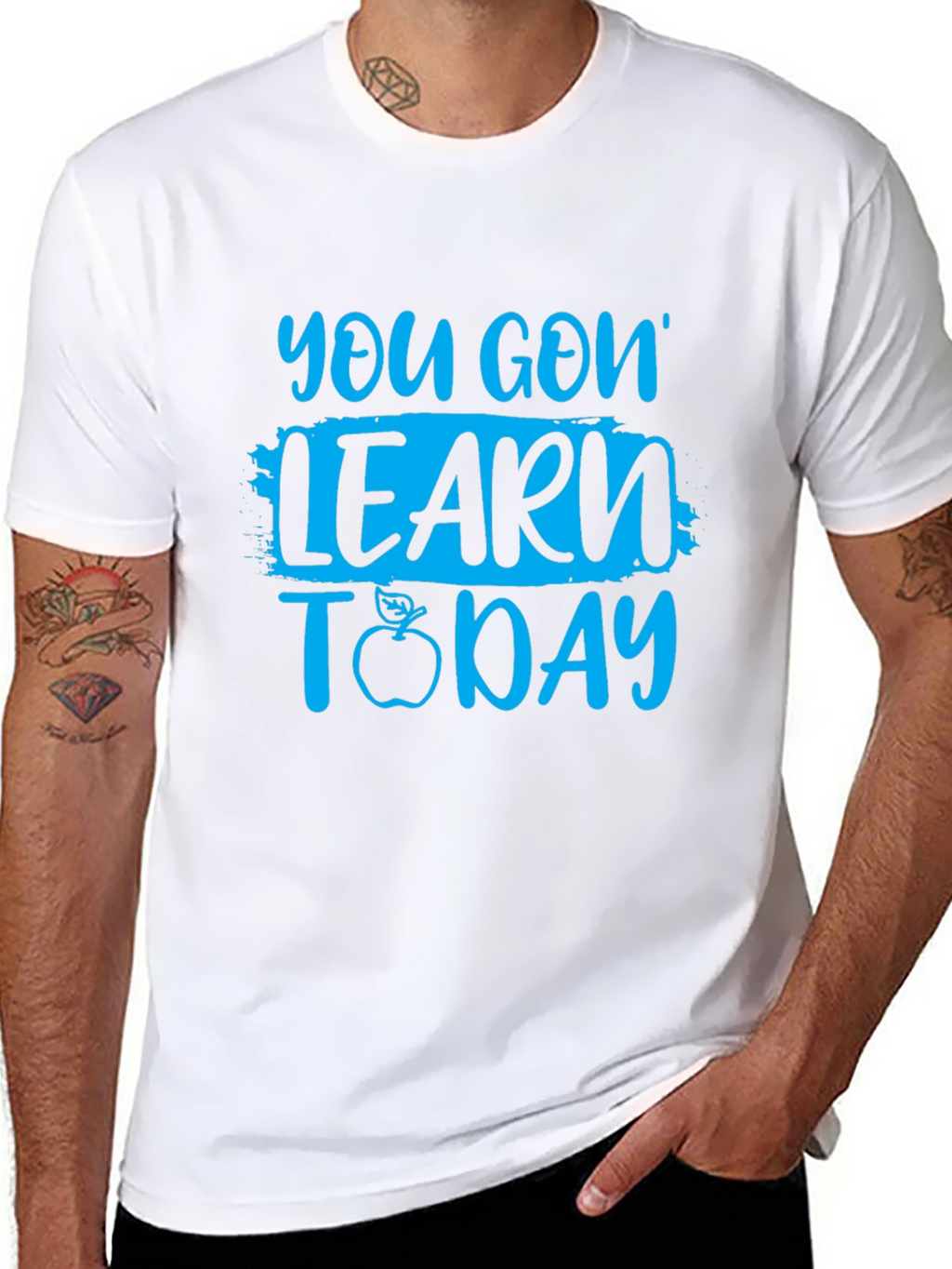 Learn Today Black T-Shirt
