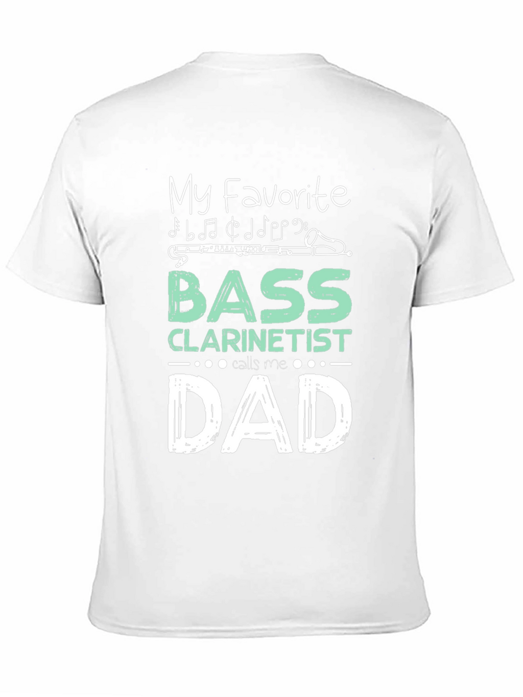 Bass Clarinetist Dad Graphic Tee