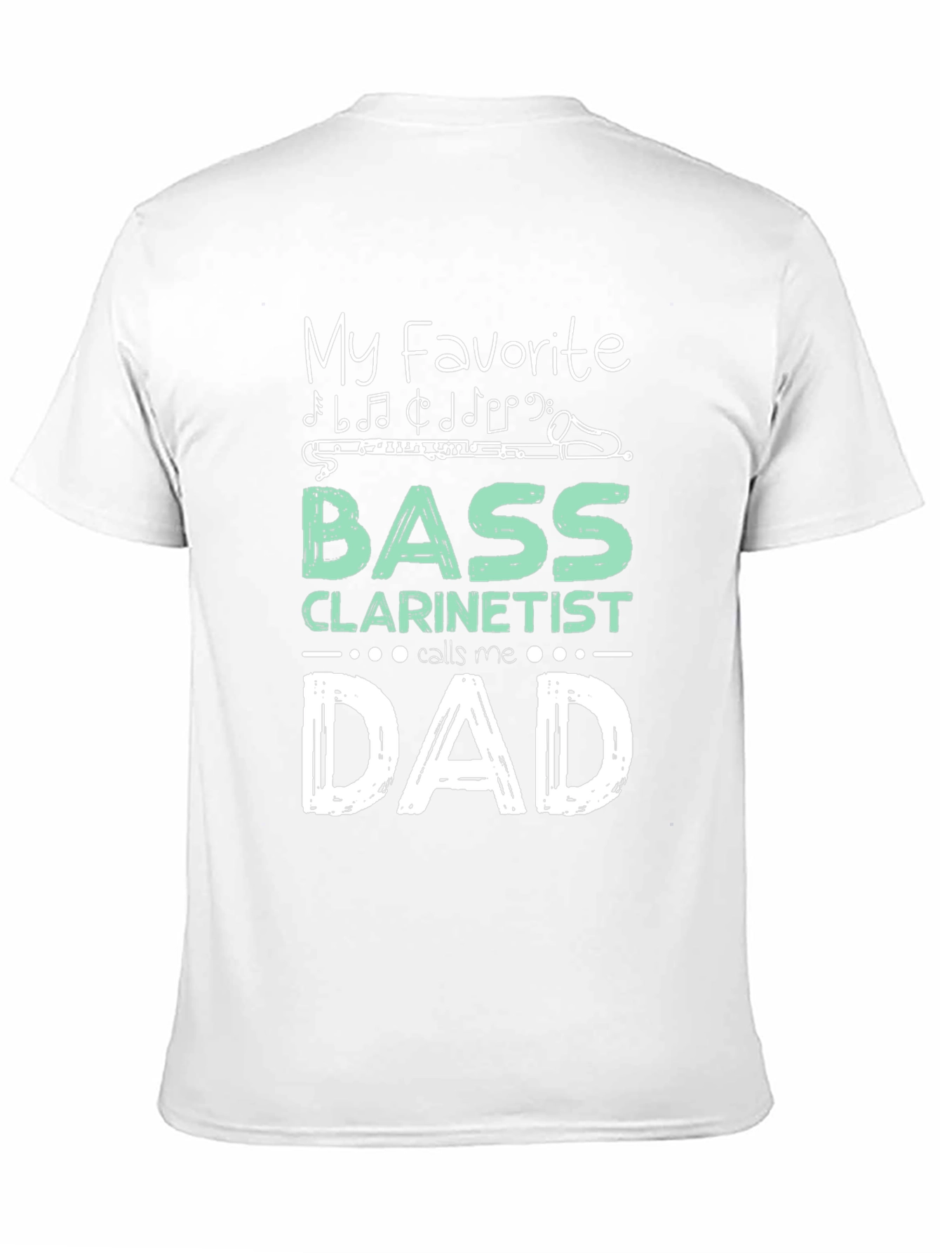 Bass Clarinetist Dad Graphic Tee