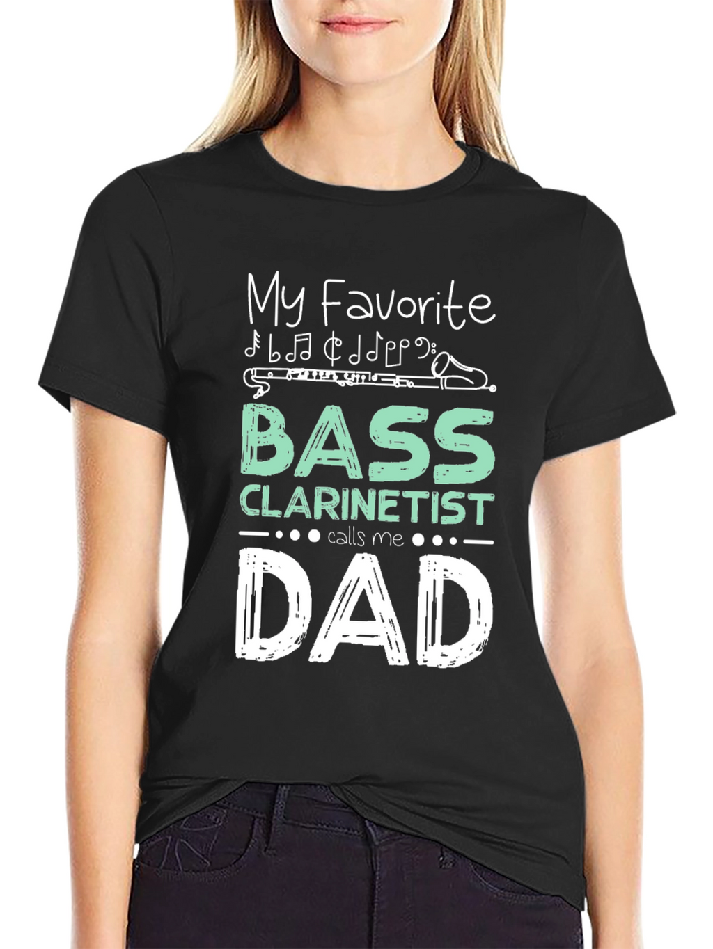 Bass Clarinetist Dad Graphic Tee