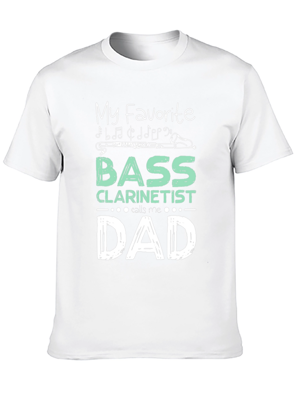 Bass Clarinetist Dad Graphic Tee