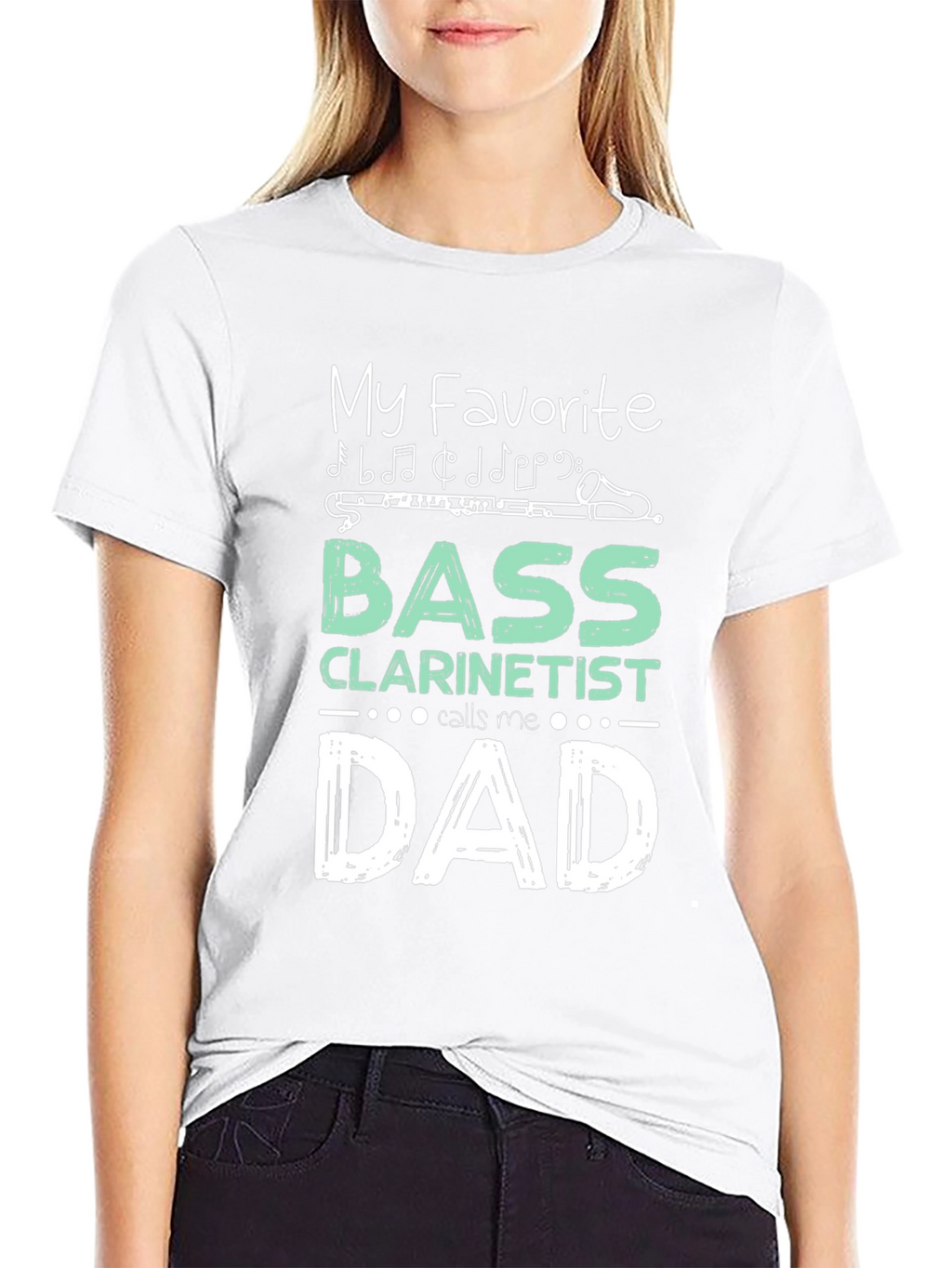 Bass Clarinetist Dad Graphic Tee